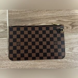 Louis Vuitton FRANCE MM GM Neverfull Pouch Damier Ebene
